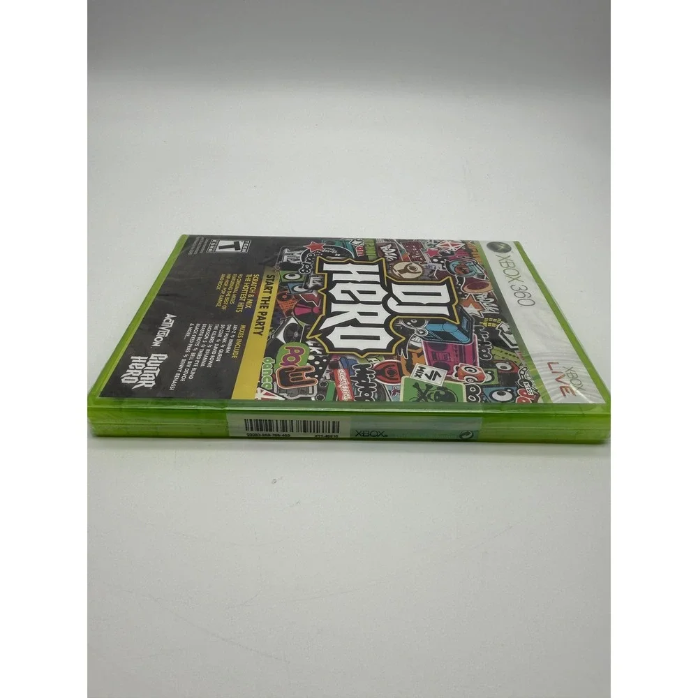 DJ Hero Xbox 360 Game New Factory Sealed Not For Resale Edition Activision